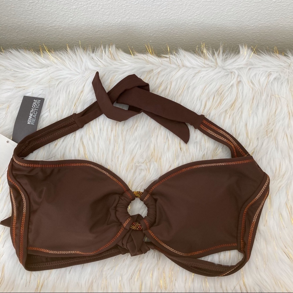 NWT Kenneth Cole Reaction Bikini Top | Size L
